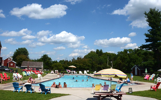 Pool Time at Granite Hill Camping Resort